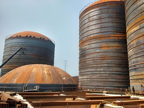 青龙焦粉钢板仓